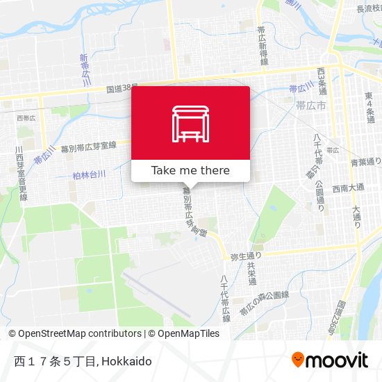 西１７条５丁目 map