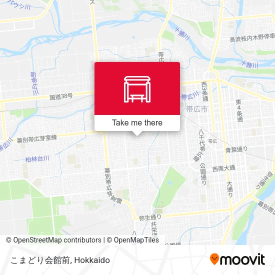 こまどり会館前 map