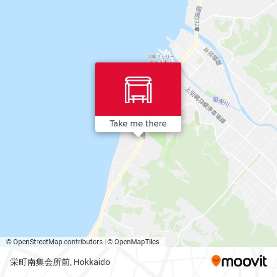 栄町南集会所前 map