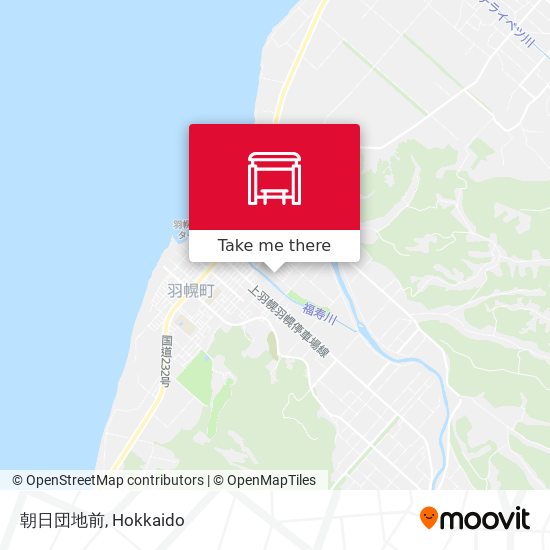 朝日団地前 map