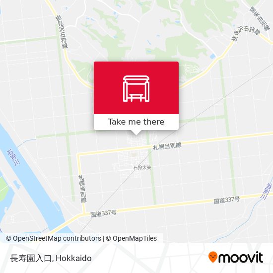 長寿園入口 map