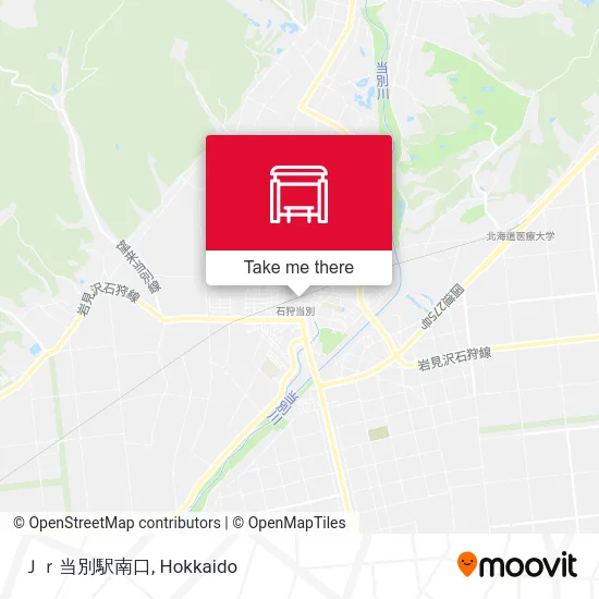 Ｊｒ当別駅南口 map