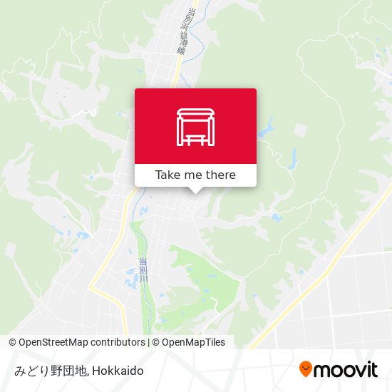 みどり野団地 map