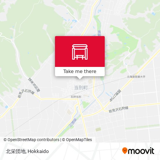 北栄団地 map
