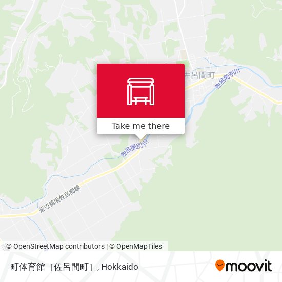 町体育館［佐呂間町］ map