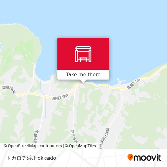 トカロチ浜 map