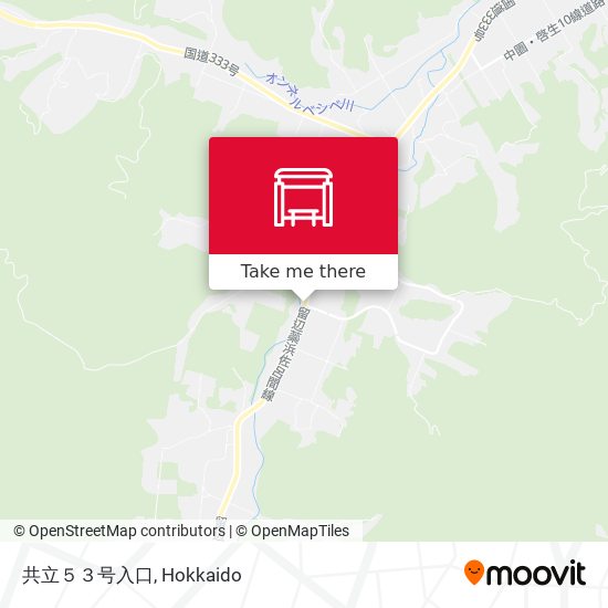 共立５３号入口 map