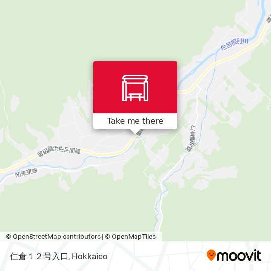 仁倉１２号入口 map