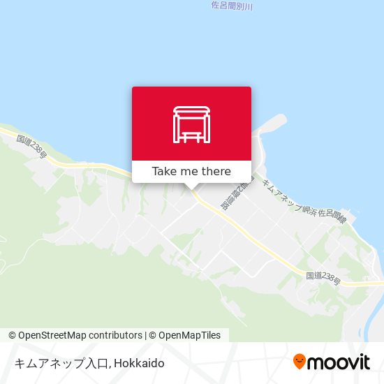 キムアネップ入口 map