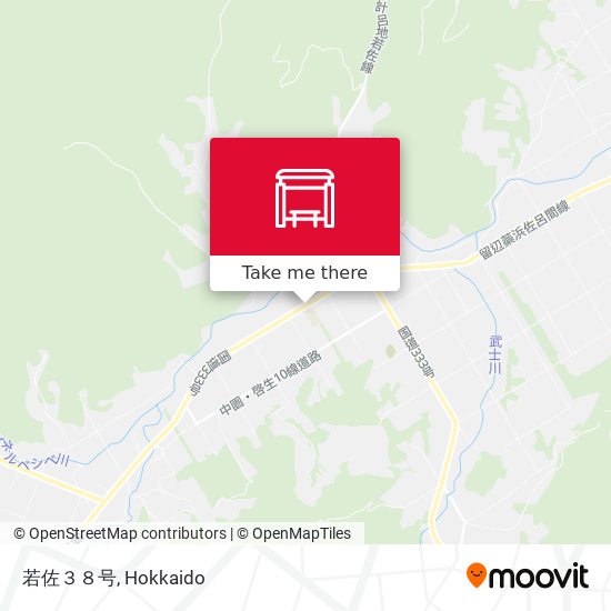 若佐３８号 map