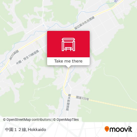 中園１２線 map