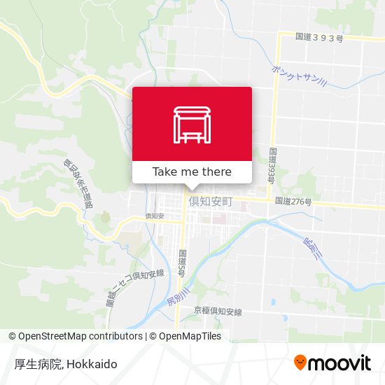 厚生病院 map