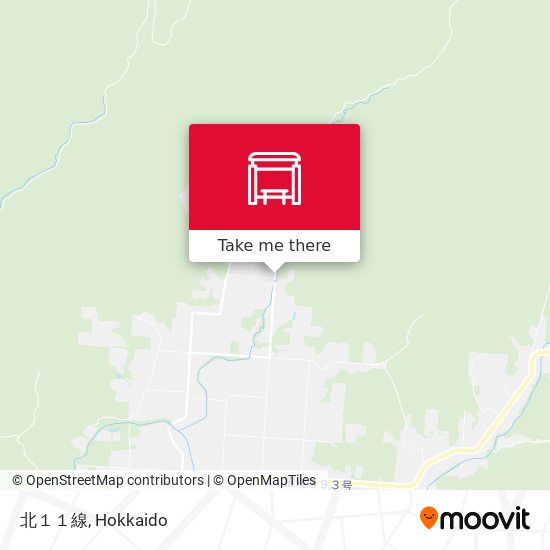 北１１線 map