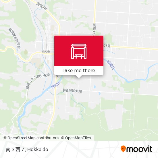 南３西７ map