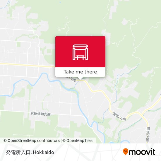 発電所入口 map