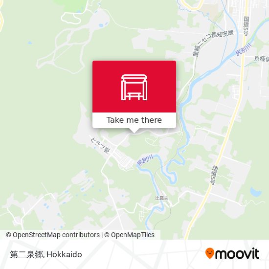 第二泉郷 map
