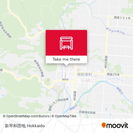 新琴和団地 map