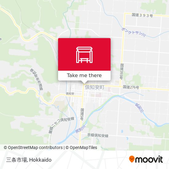 三条市場 map