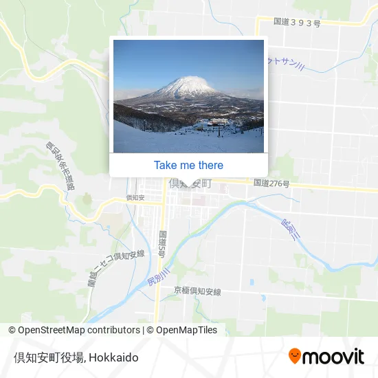 倶知安町役場 map