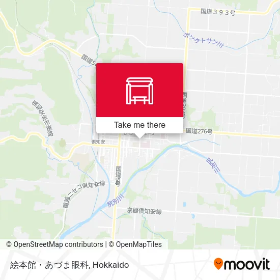 絵本館・あづま眼科 map
