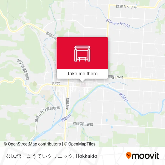 公民館・ようていクリニック map