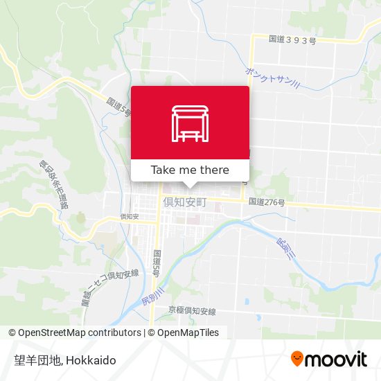 望羊団地 map