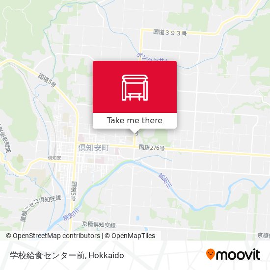 学校給食センター前 map