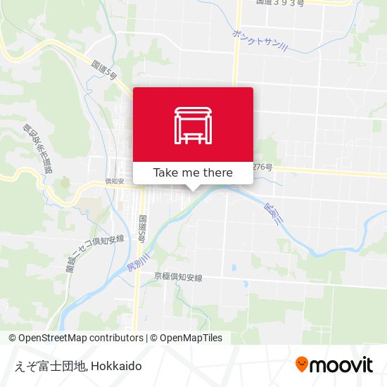 えぞ富士団地 map