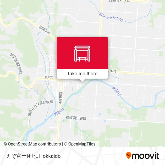 えぞ富士団地 map