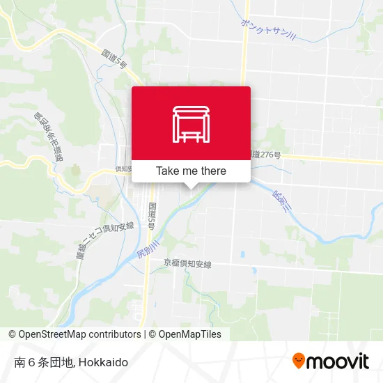 南６条団地 map