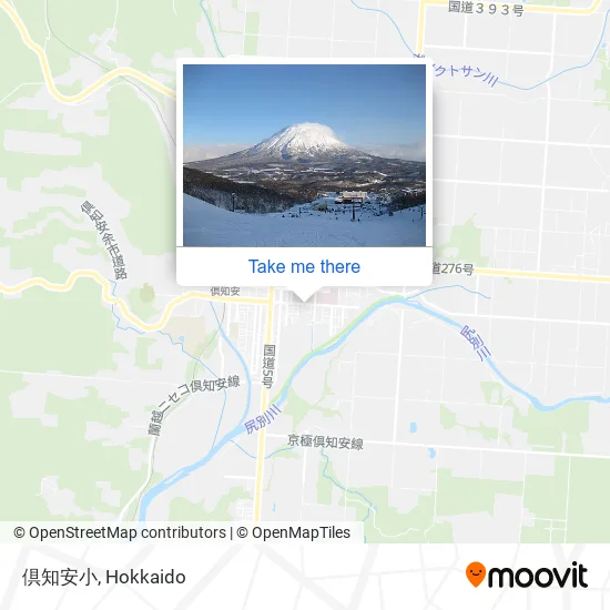 倶知安小 map