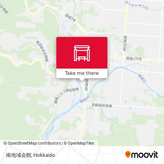南地域会館 map