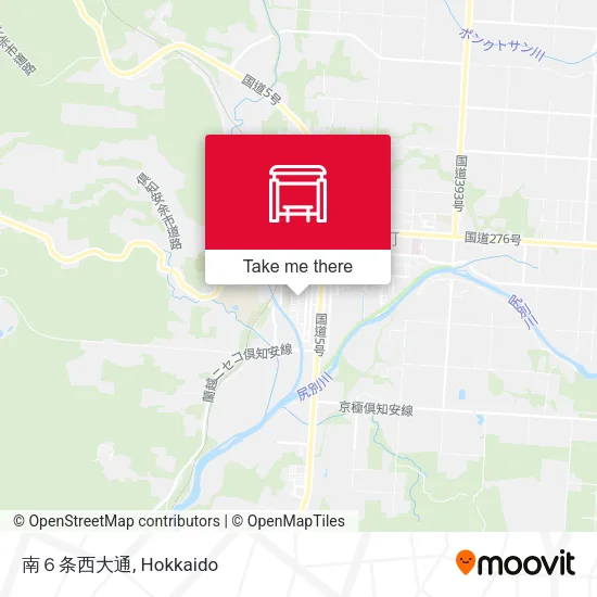 南６条西大通 map