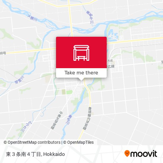 東３条南４丁目 map