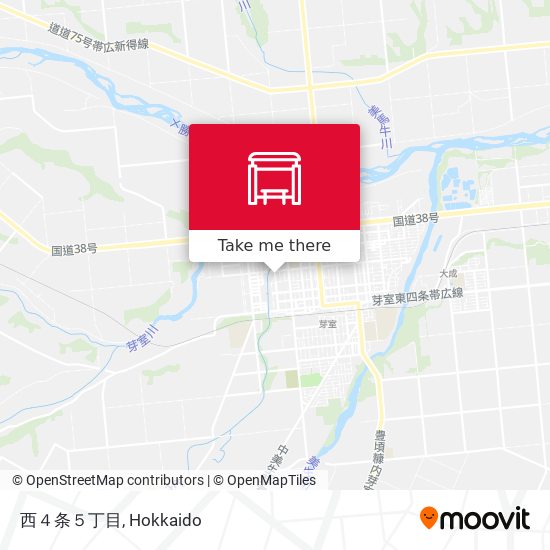西４条５丁目 map