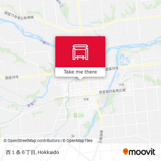 西１条６丁目 map
