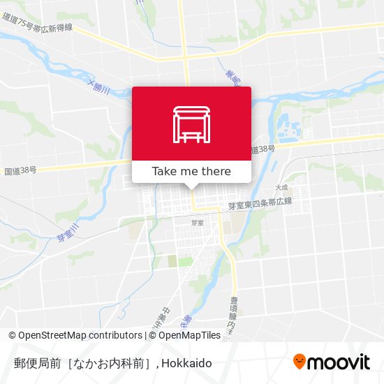 郵便局前［なかお内科前］ map
