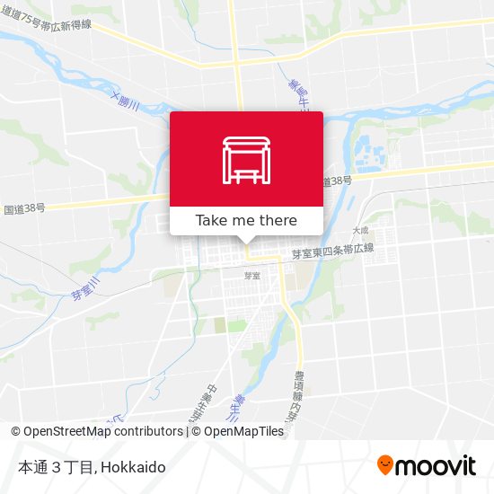 本通３丁目 map