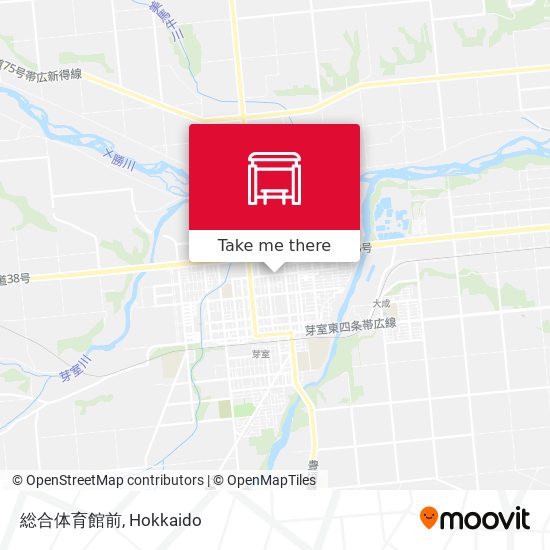 総合体育館前 map