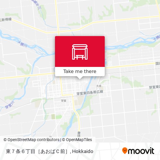 東７条６丁目［あおばＣ前］ map