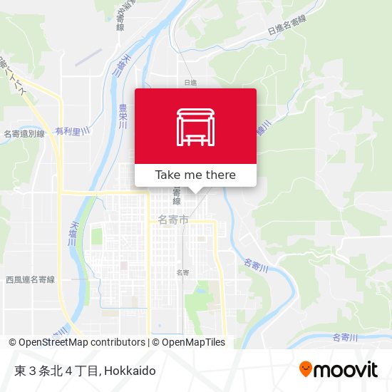 東３条北４丁目 map