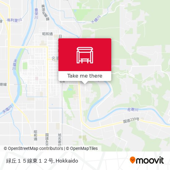 緑丘１５線東１２号 map