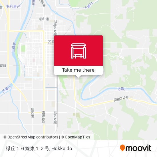 緑丘１６線東１２号 map