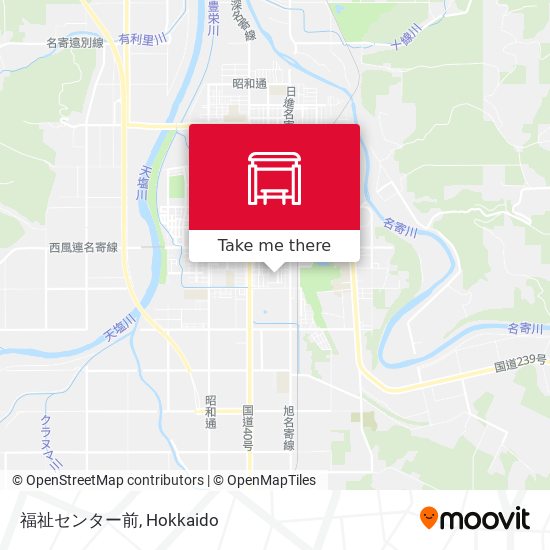 福祉センター前 map