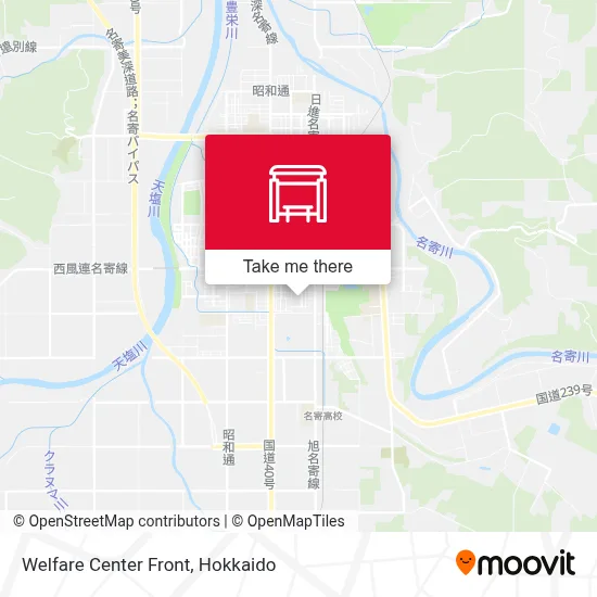 Welfare Center Front map