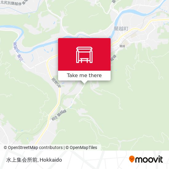 水上集会所前 map