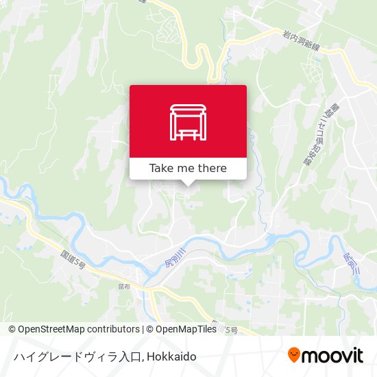 ハイグレードヴィラ入口 map