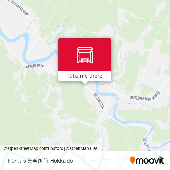 トンカラ集会所前 map