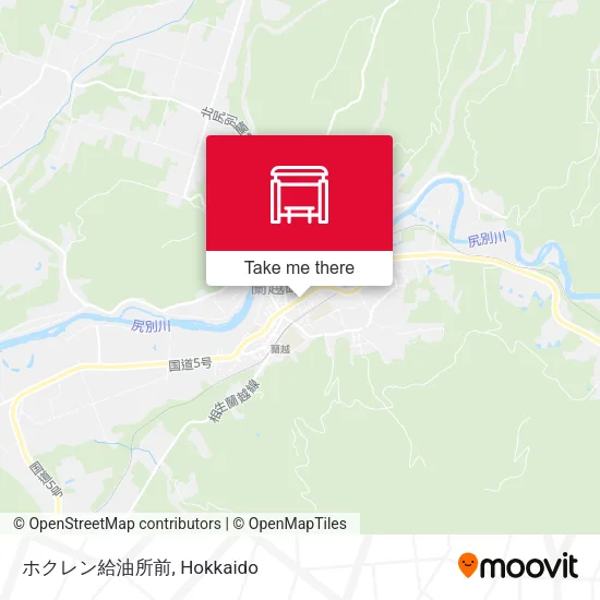 ホクレン給油所前 map