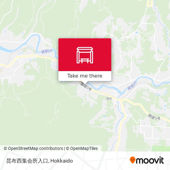昆布西集会所入口 map